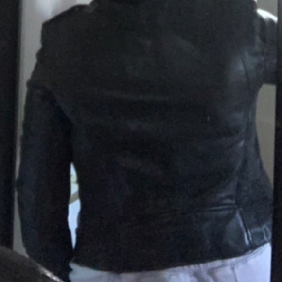 Leather biker jacket - Picture 10 of 10